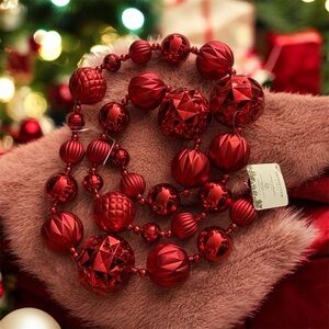 Trendsetter 6’ Shatterproof Christmas Ball Garland